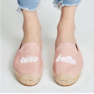 Soludos Ciao Bella Dusty Rose Espadrilles size 8